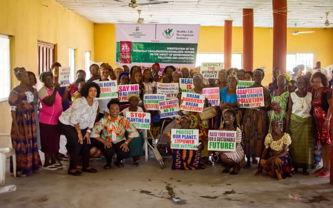 Title: Successful Implementation of Project Supporting Physically Challenged and Marginalized Women in Oil-Polluted Environments in Umuechem and Abara Communities, Etche LGA, Rivers State.